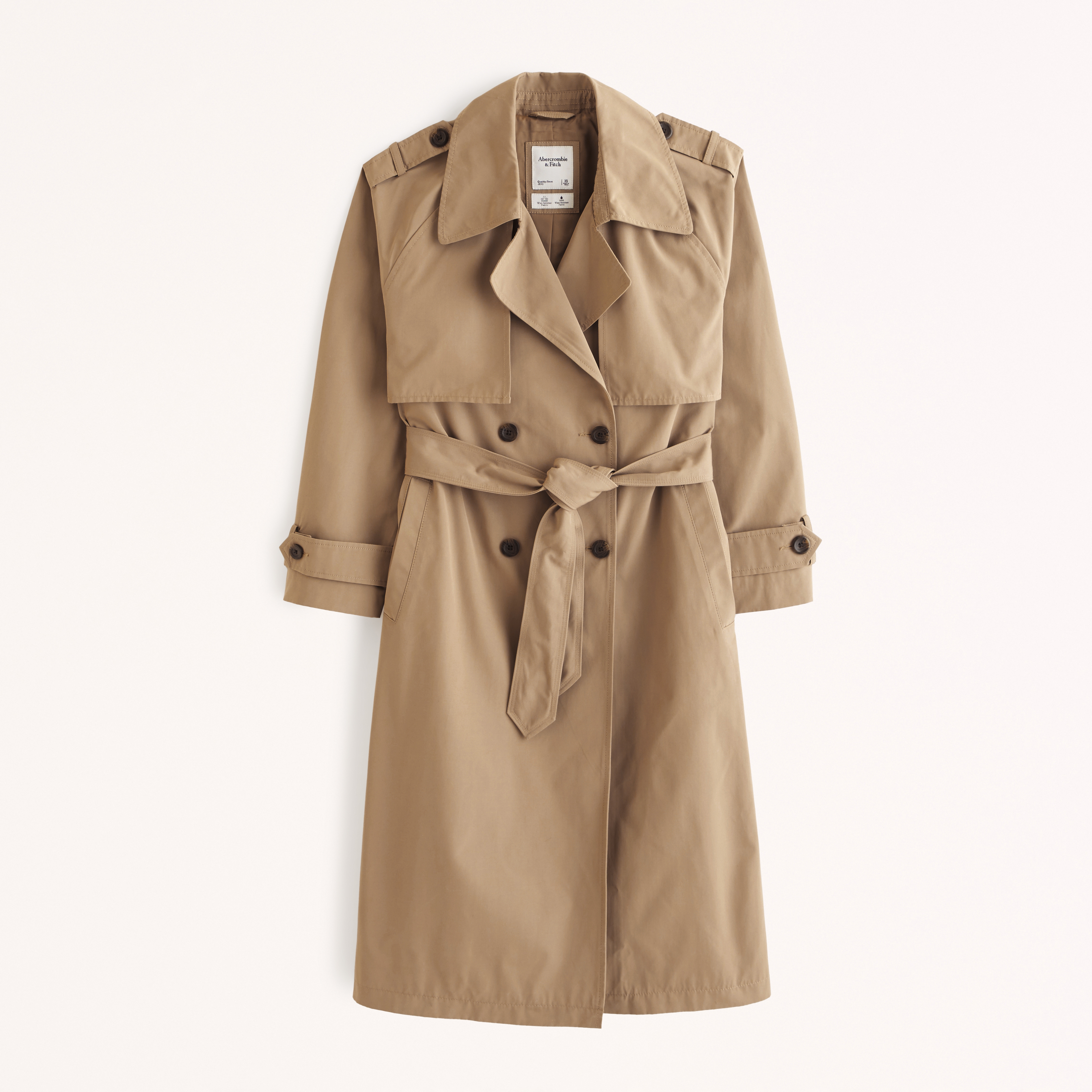 Abercrombie trench best sale