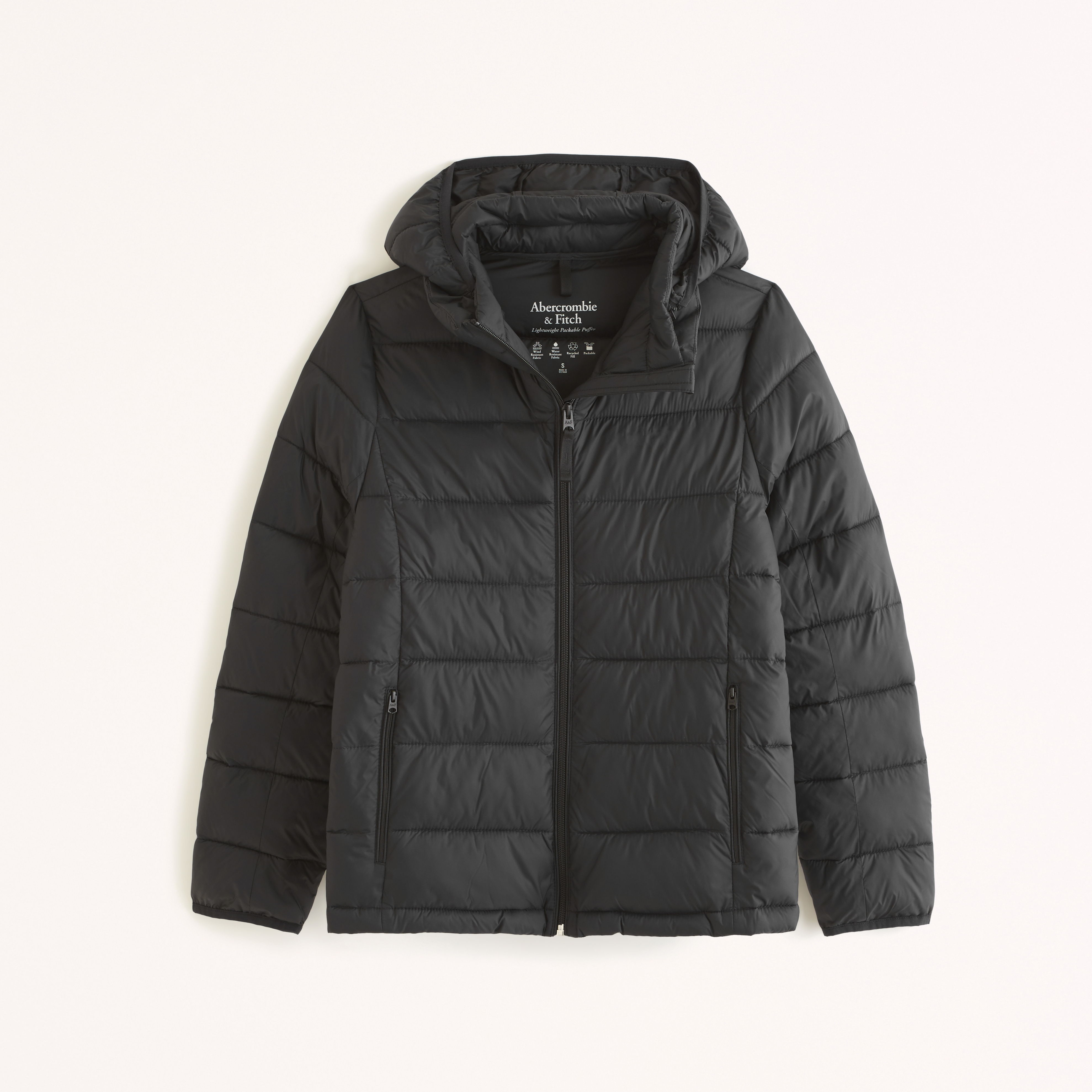 Abercrombie ultra outlet lightweight puffer jacket