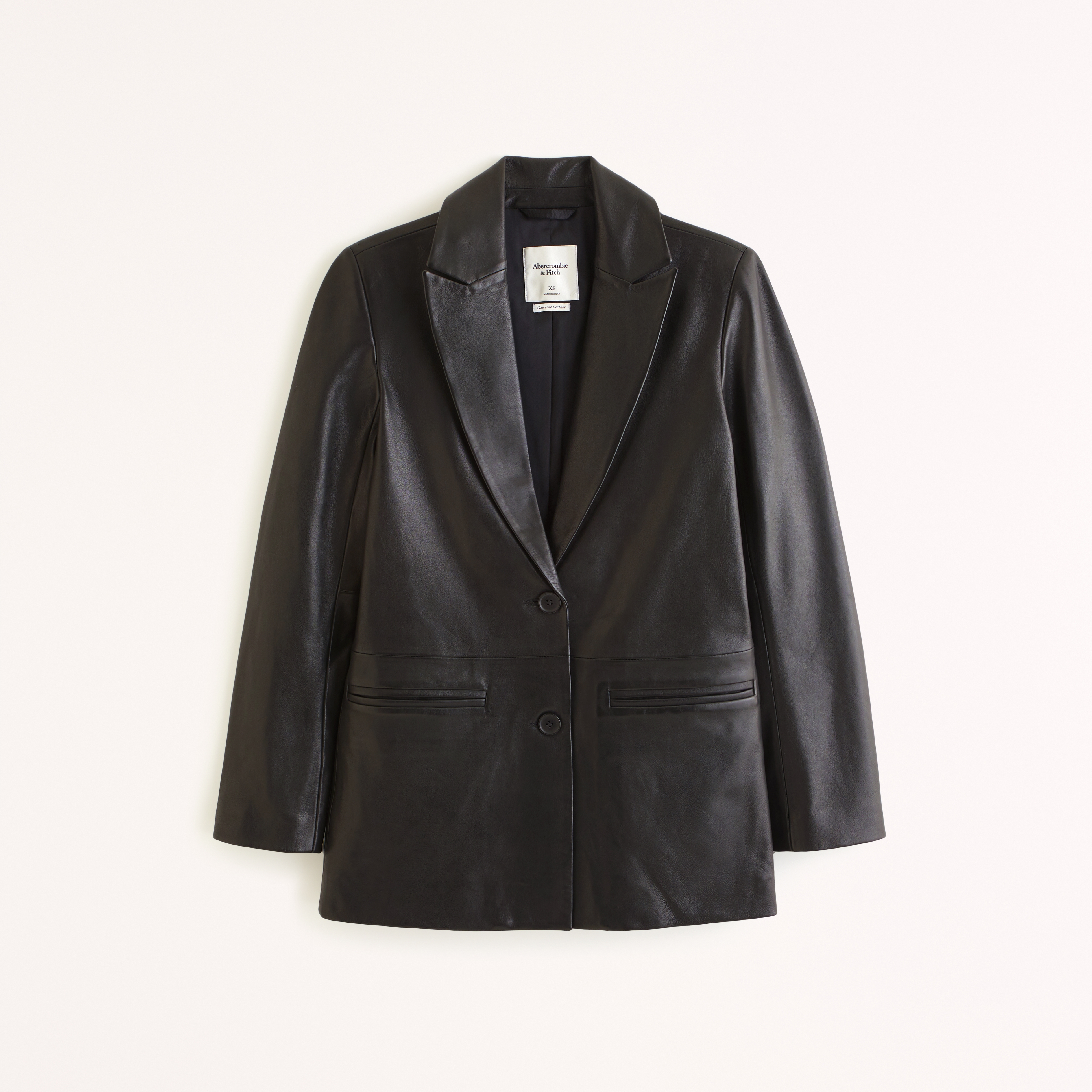Women's Genuine Leather Blazer | Women's Coats & Jackets 