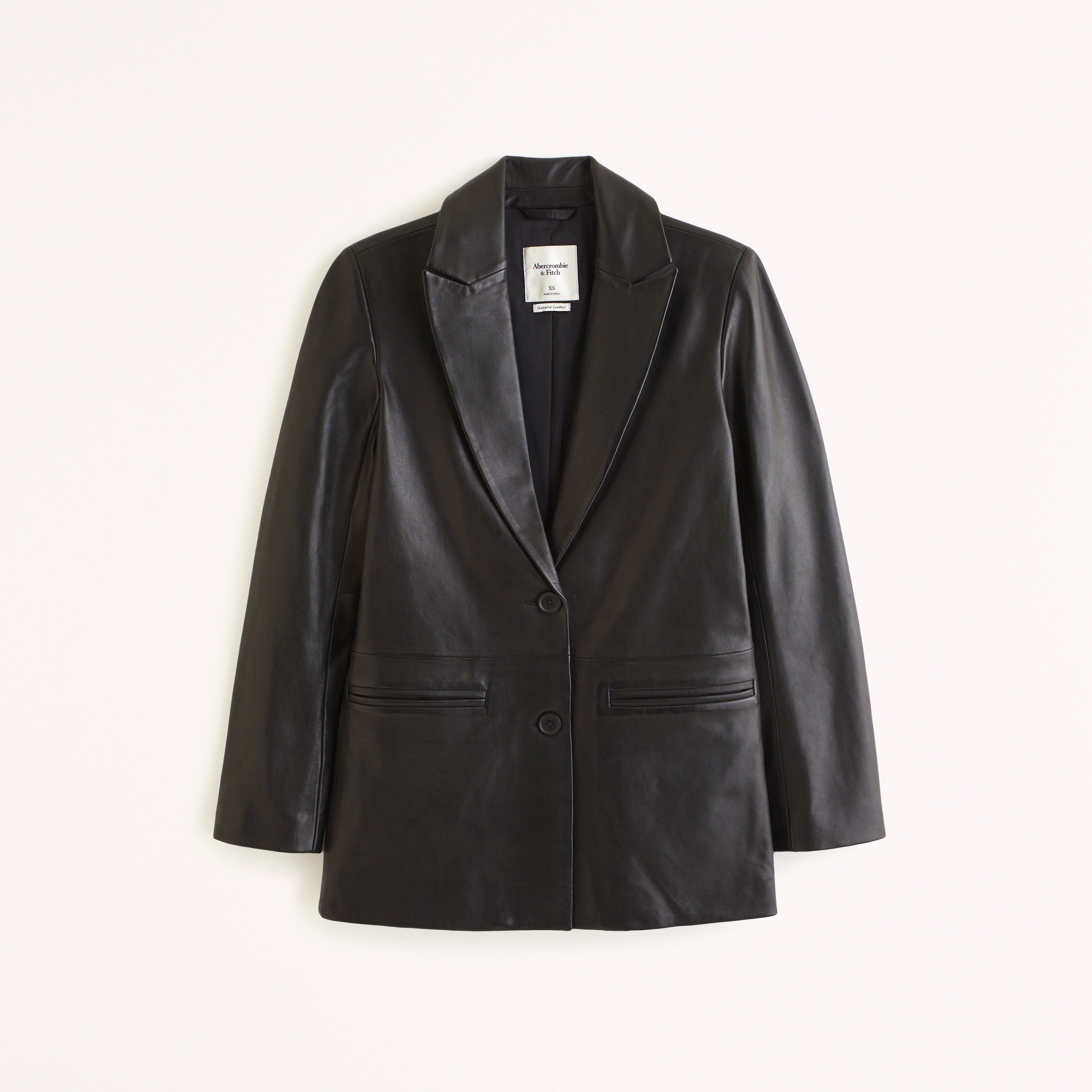 Women's Genuine Leather Blazer | Women's Coats & Jackets