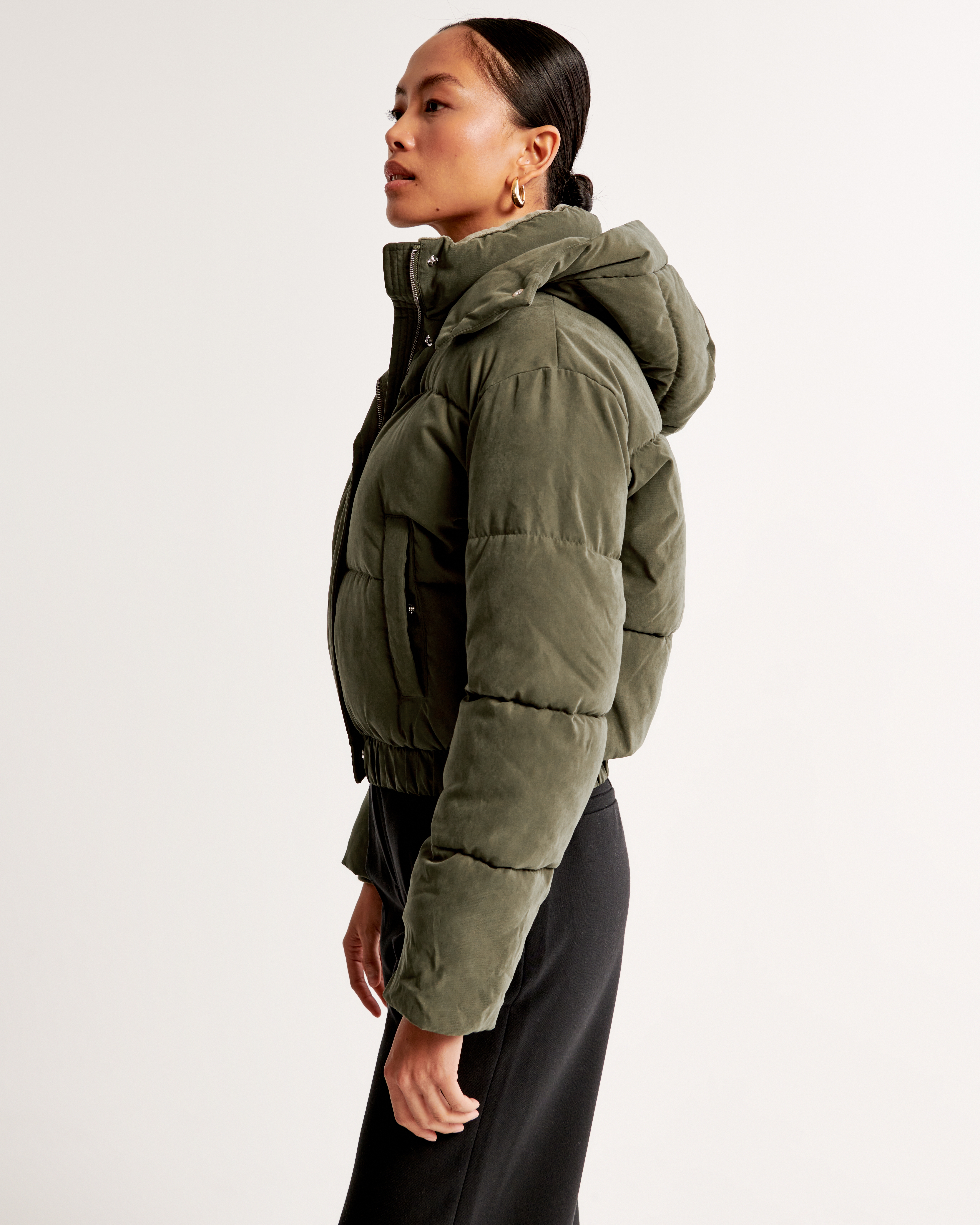 Abercrombie clearance mini puffer