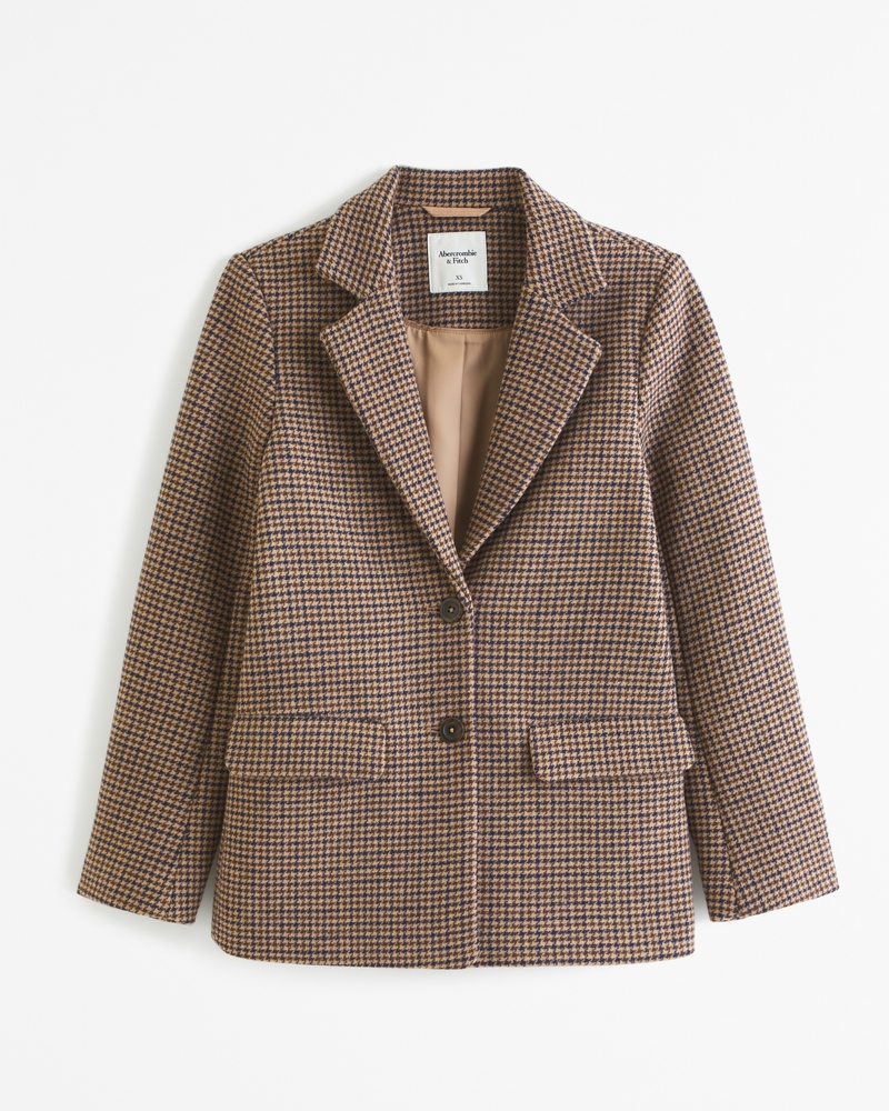 Thick wool clearance blazer