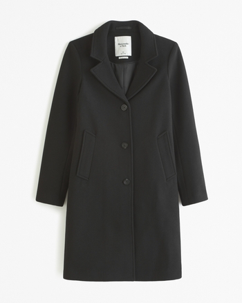 Women s Wool Blend Dad Coat Women s Coats Jackets