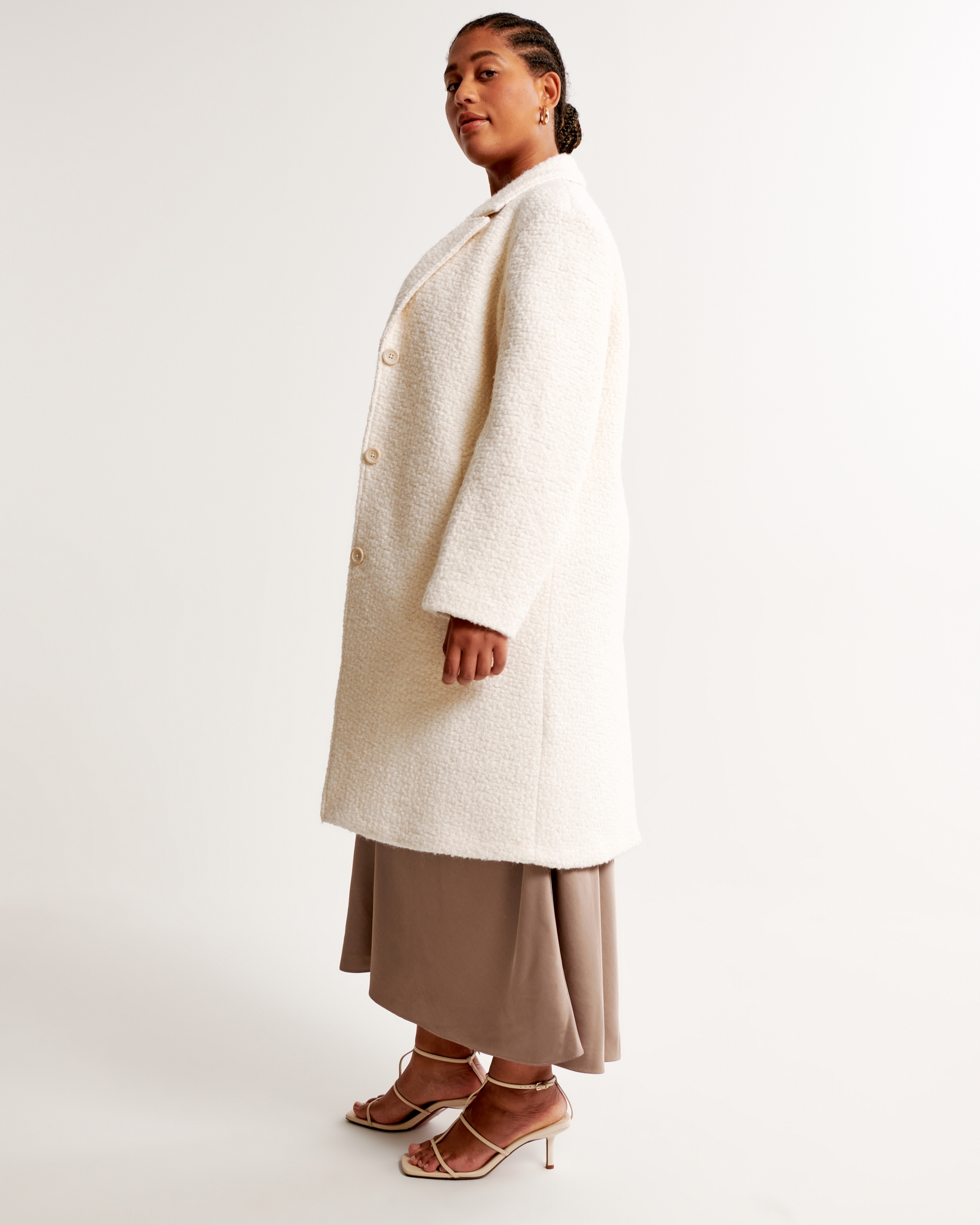 Women's Wool-Blend Dad Coat  Women's Coats & Jackets
