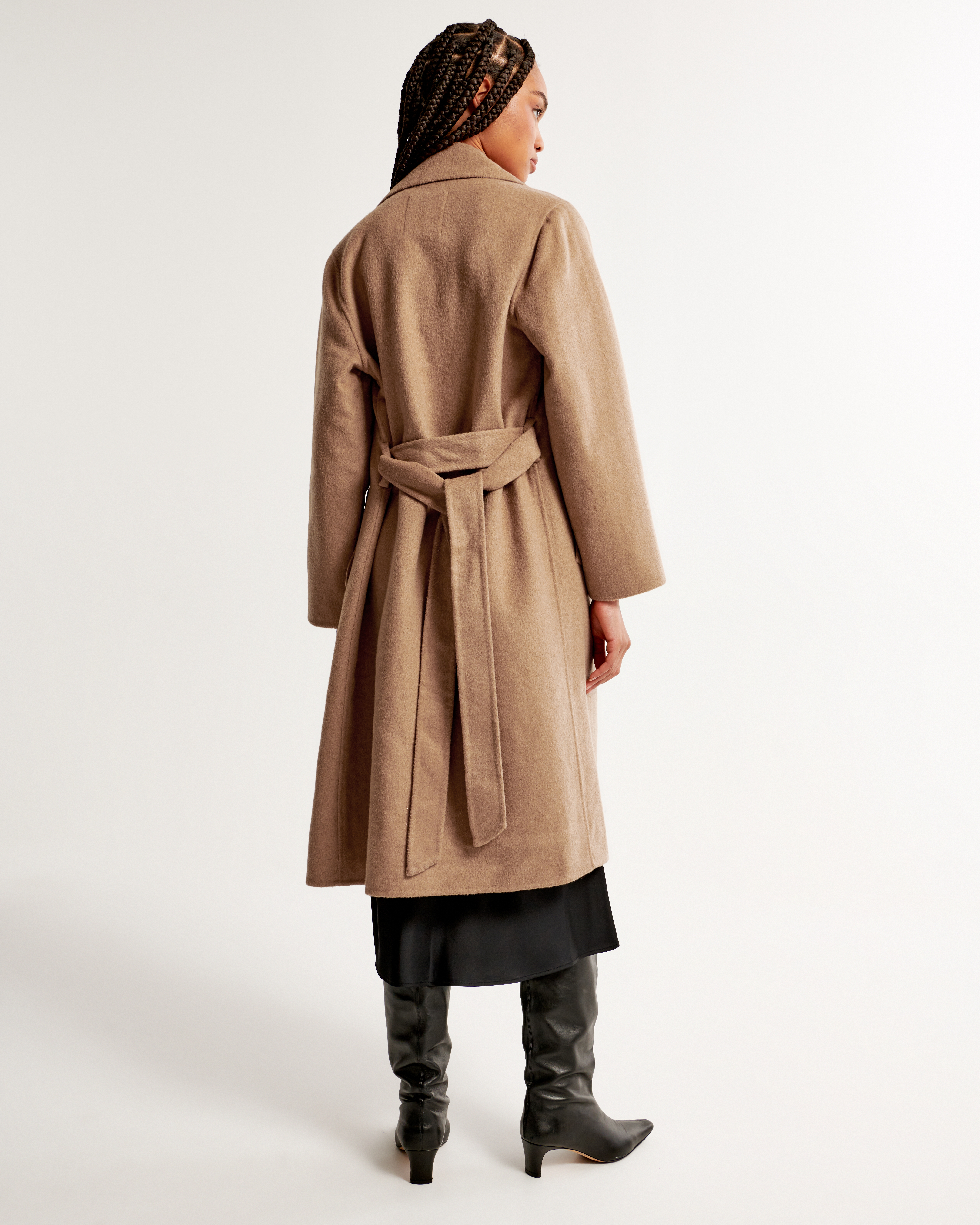 Abercrombie camel outlet coat