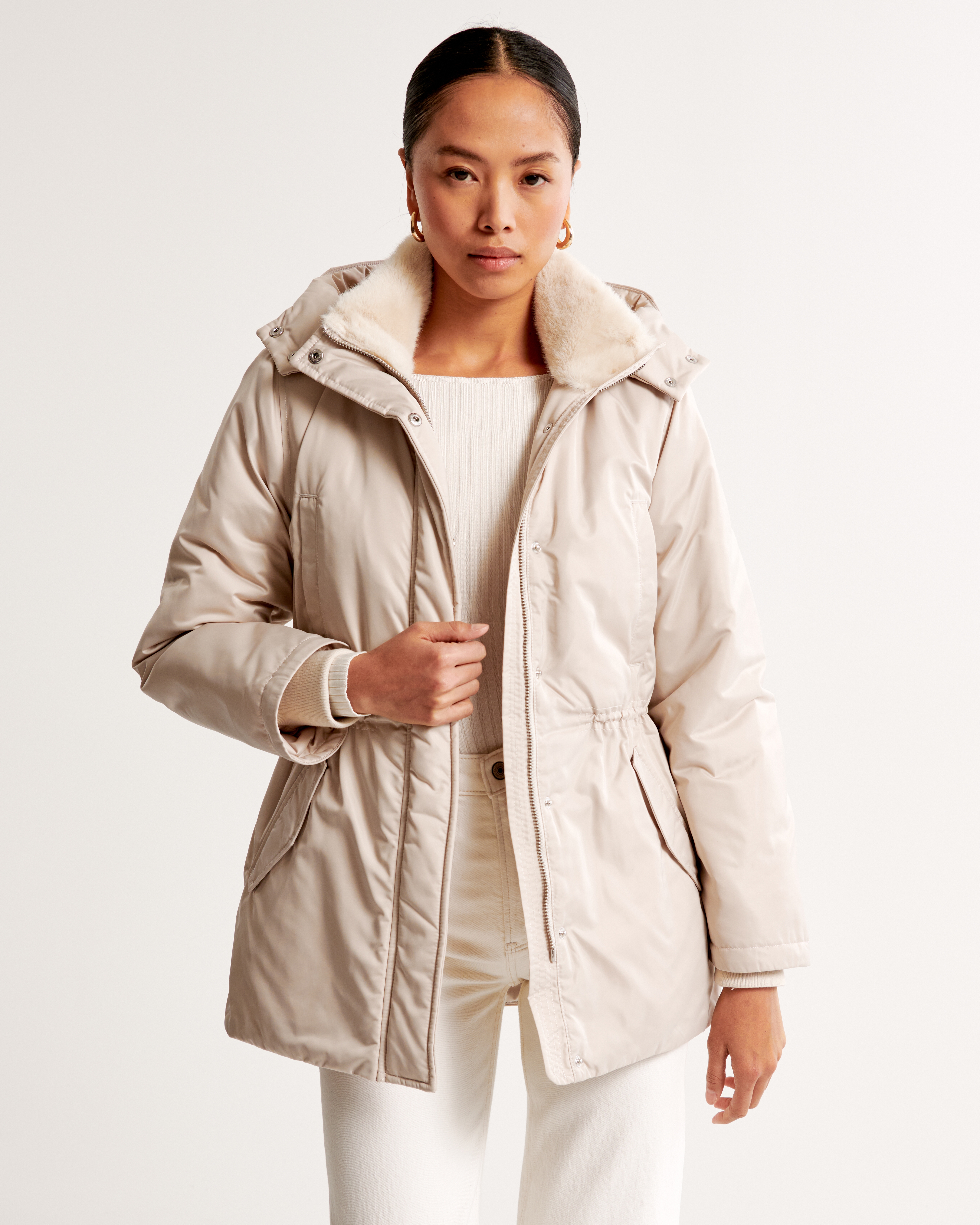 Ultra parka coat on sale abercrombie