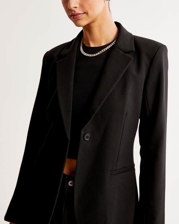 Nipped Waist Blazer