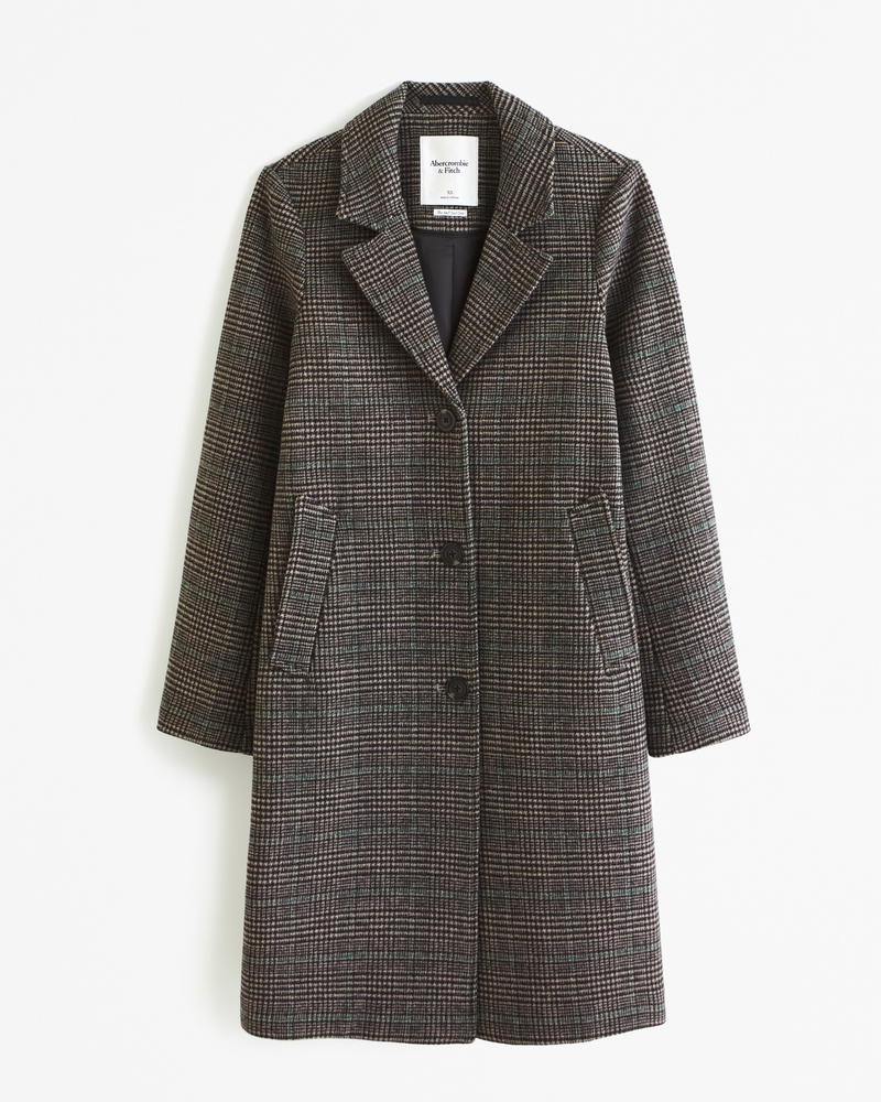 Wool Blend Dad Coat