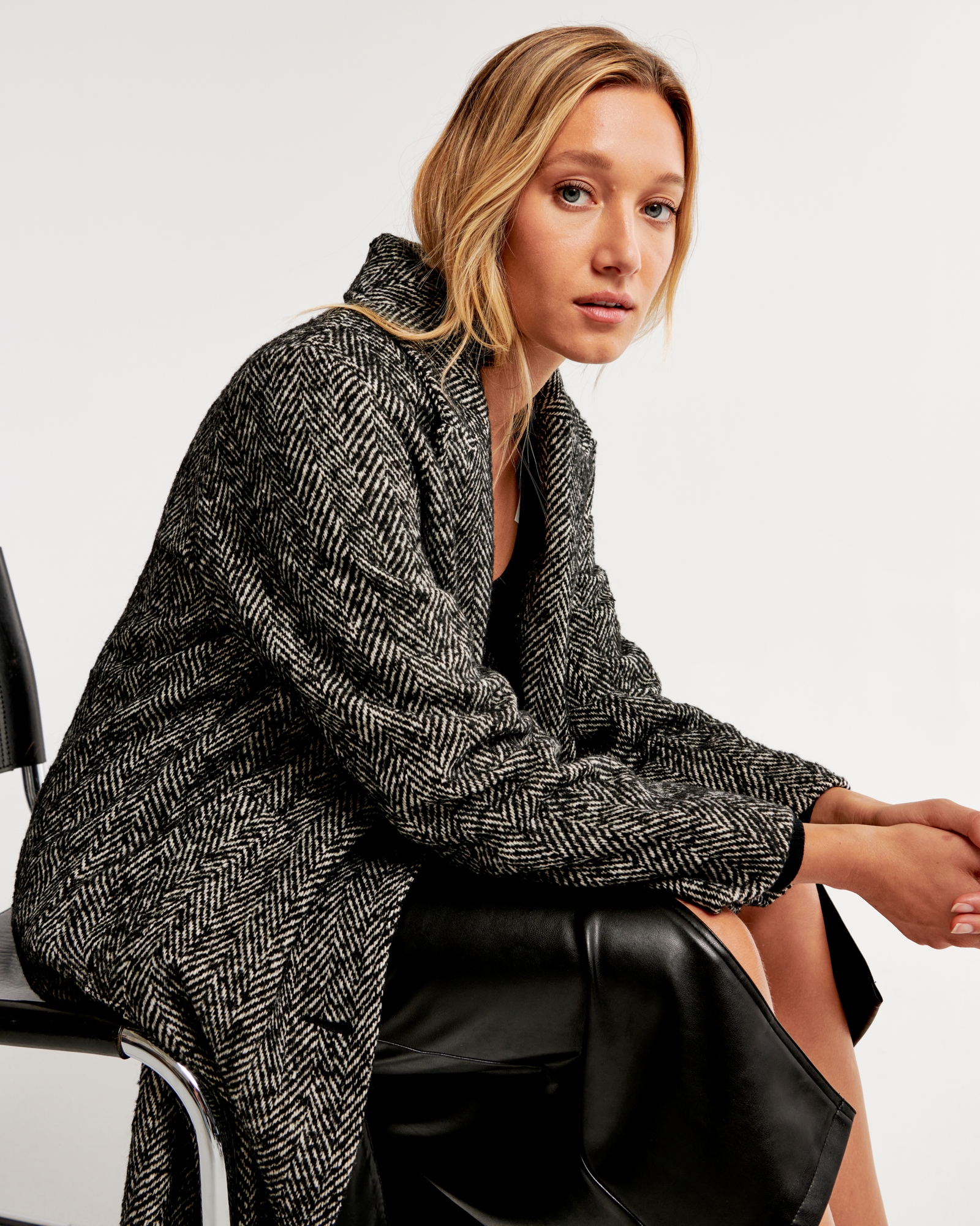 Textured Tailored Topcoat