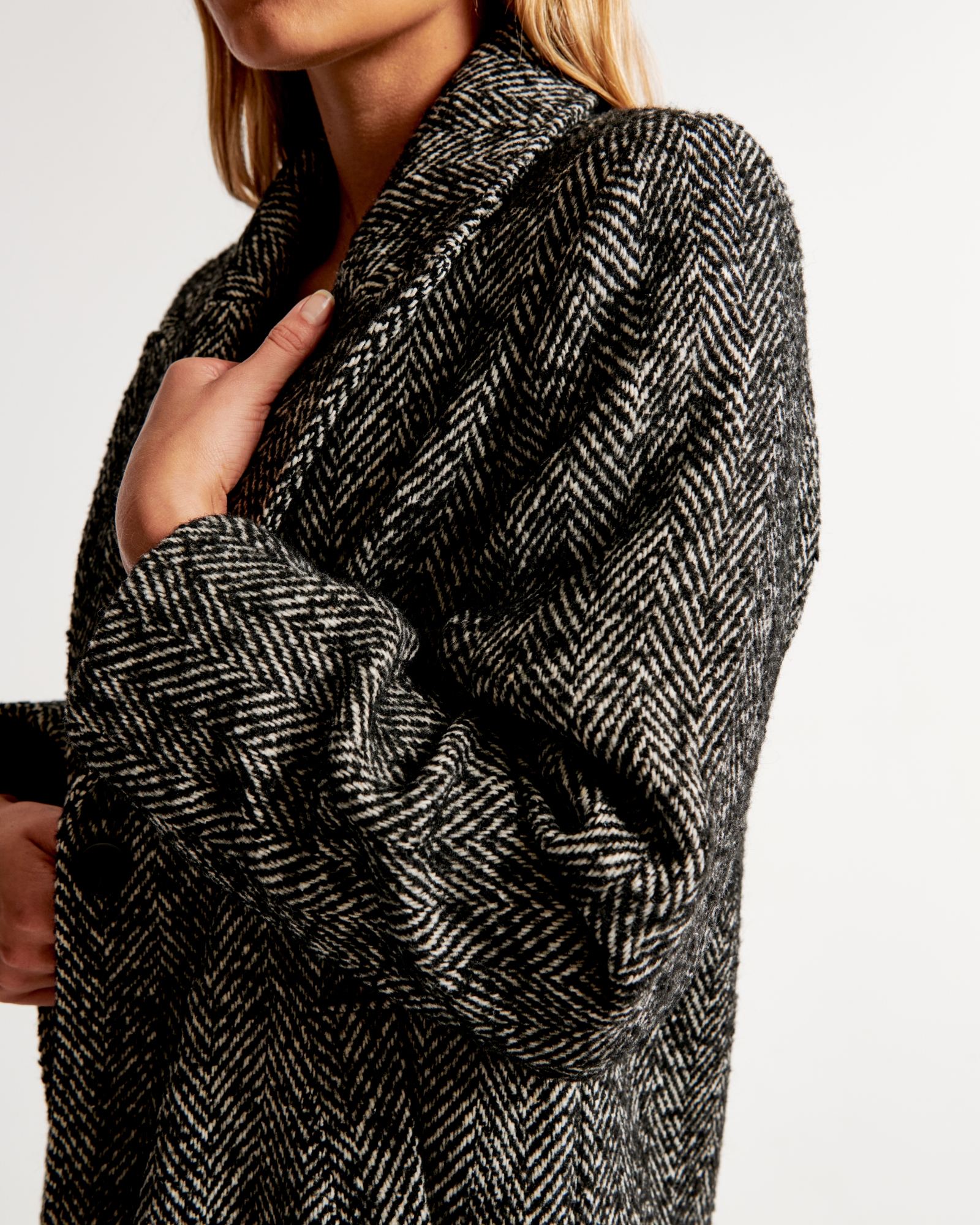 Textured Tailored Topcoat