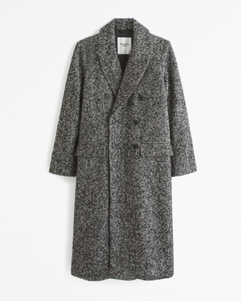 Women's Double-Breasted Tailored Topcoat | Women's Clearance ...