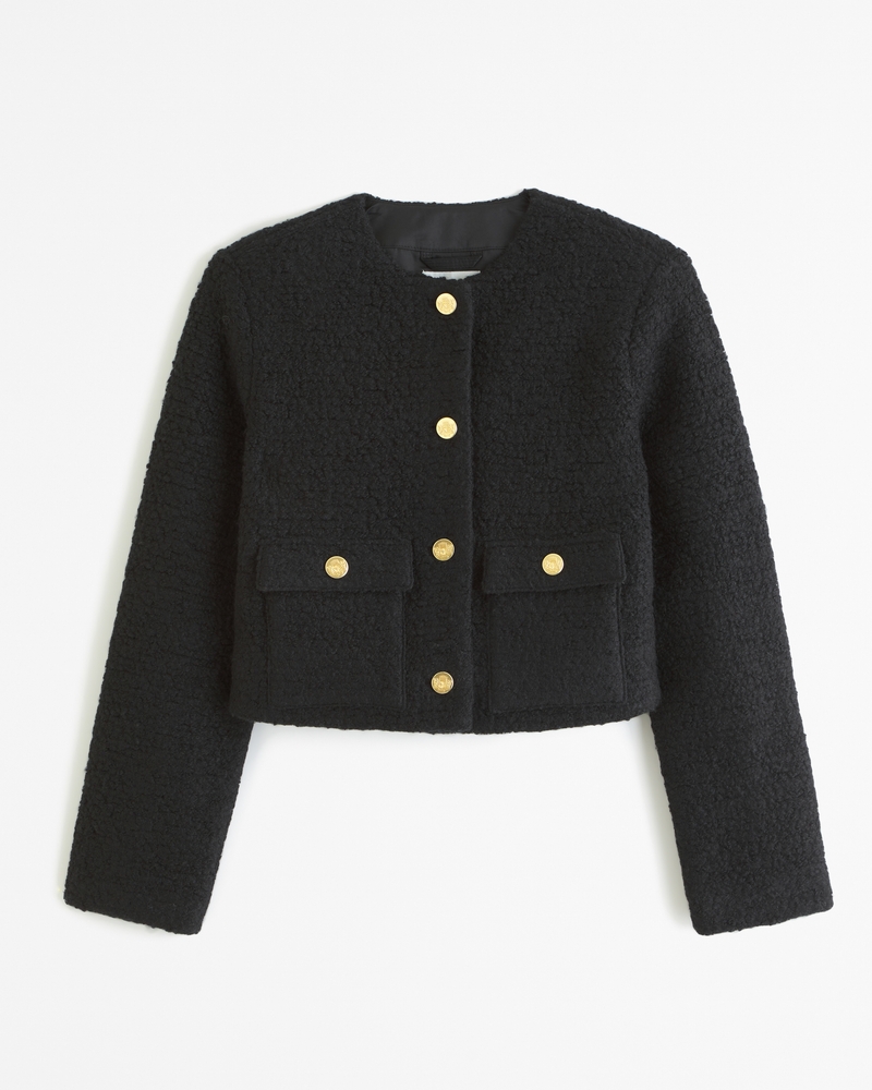 Boucle jacket sale hotsell