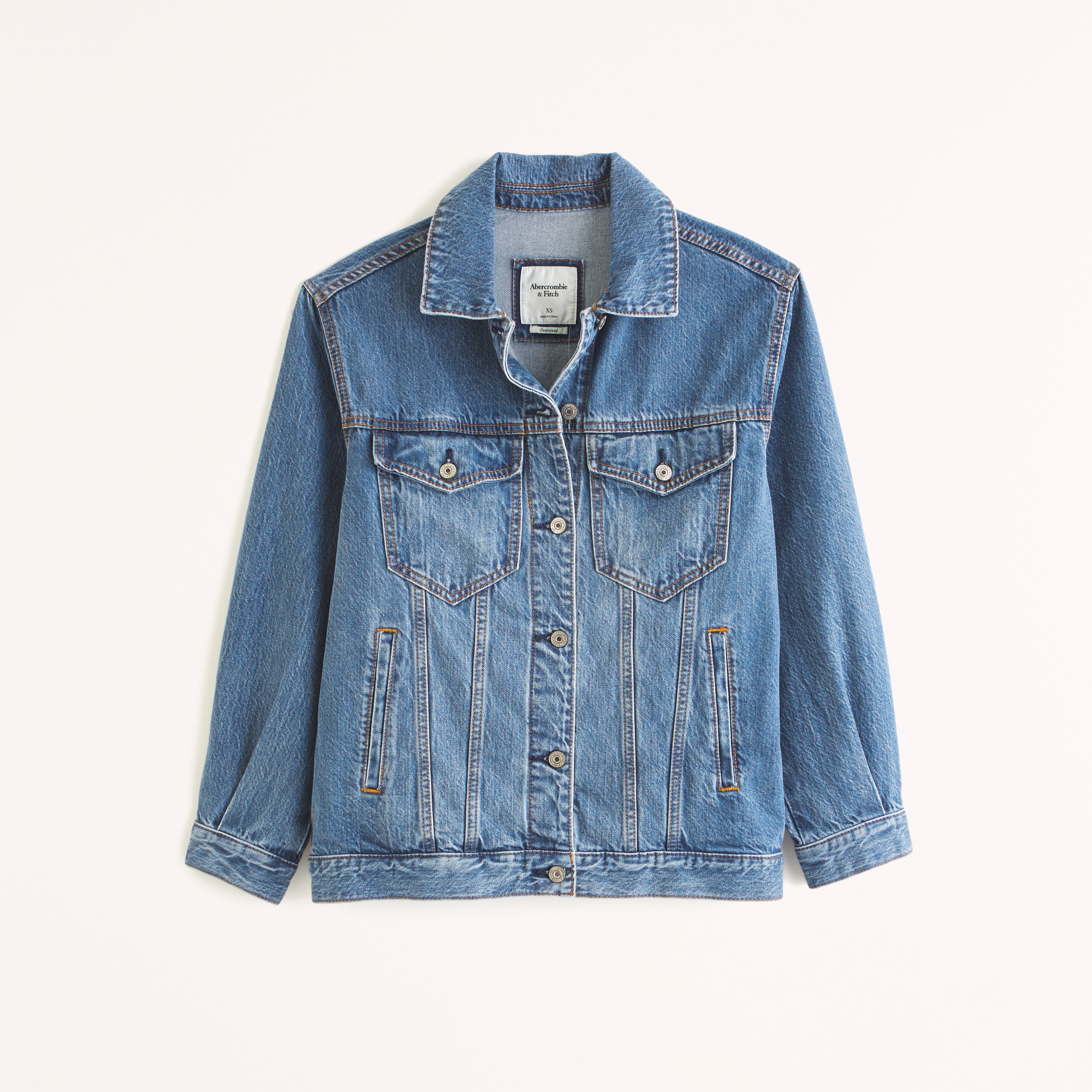 Abercrombie and fitch cheap denim jacket