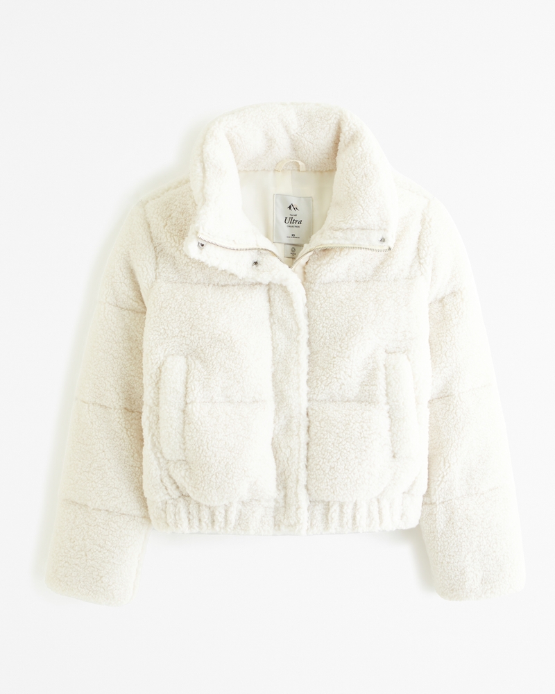 アバクロ ULTRA SHERPA PUFFER(未使用・試着のみ)サイズS試着のみ未