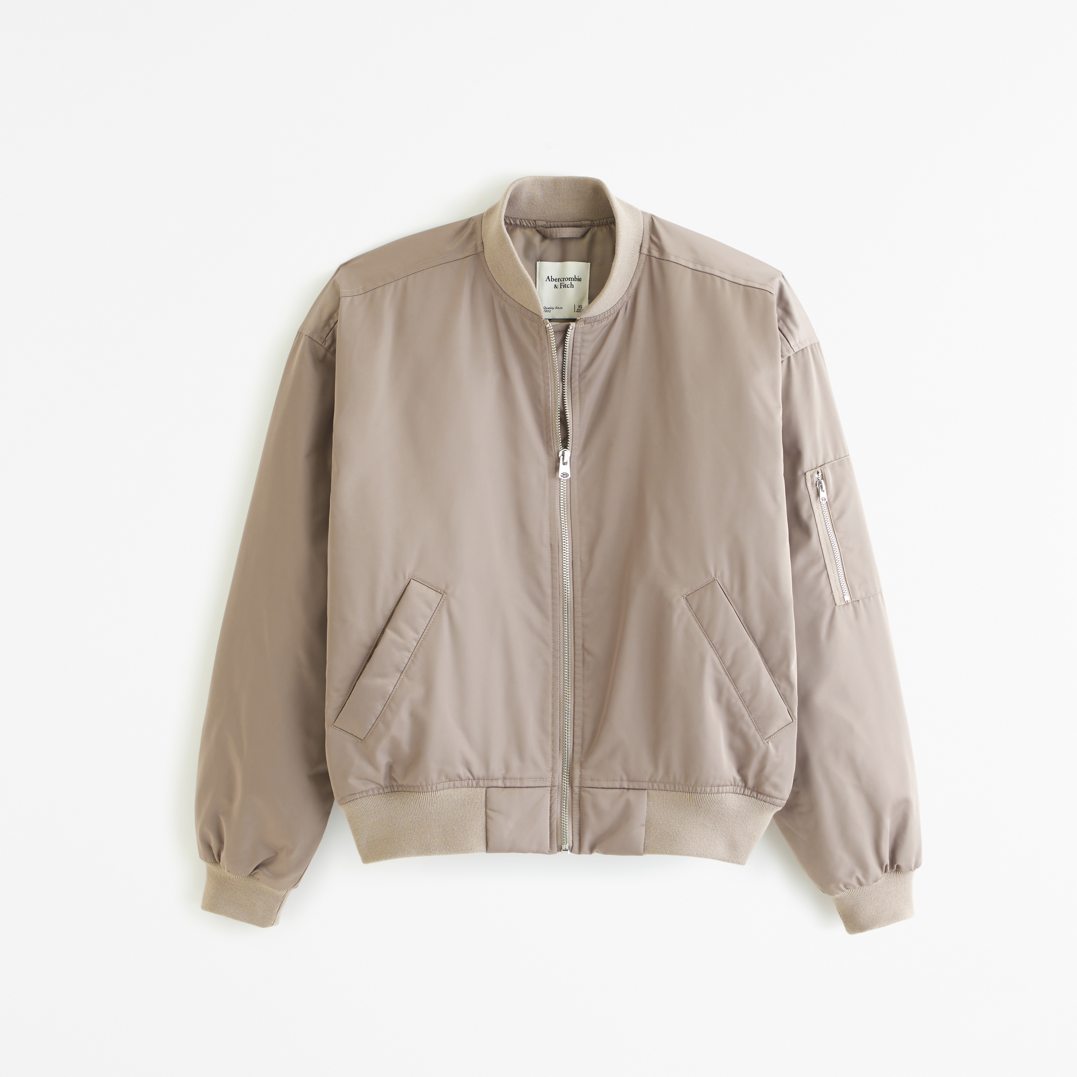 Nylon Bomber Jacket