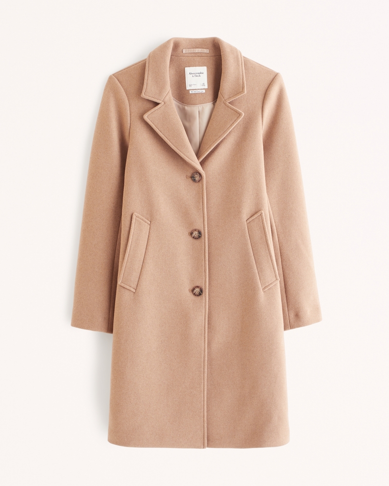 Women's WoolBlend Dad Coat Women's Sale