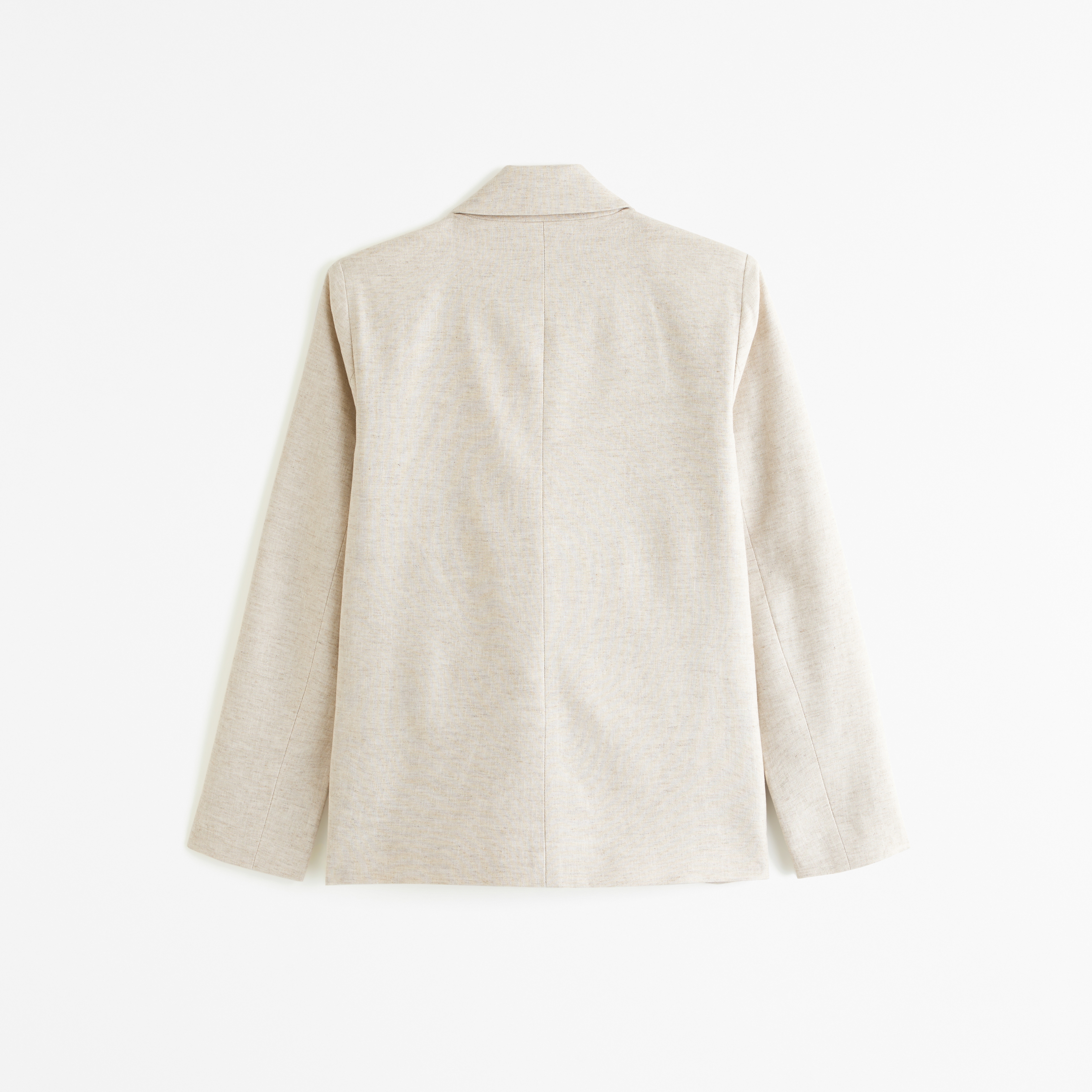 Linen-Blend Blazer