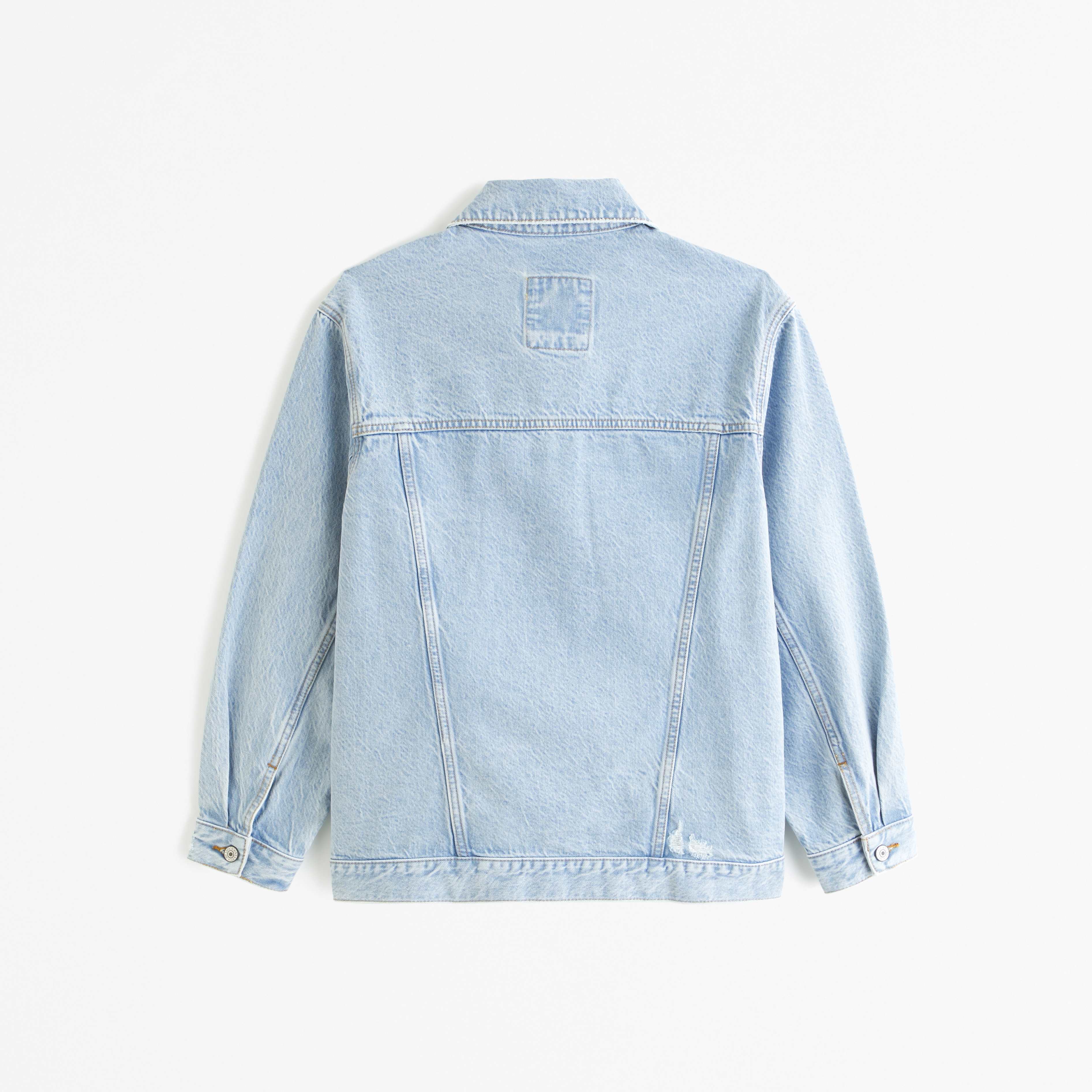 Abercrombie oversized denim outlet jacket