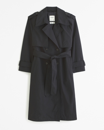 Women s Elevated Trench Coat Abercrombie