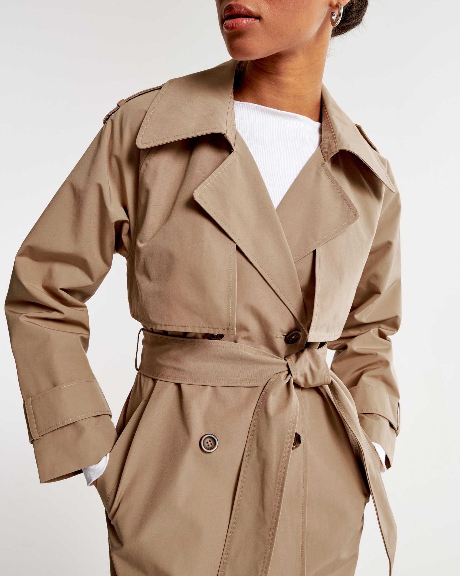 Classic Long Trench Coat