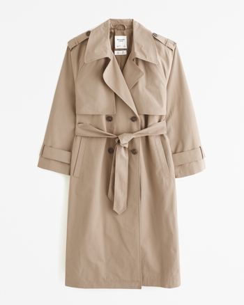 Mujer Elevated Trench Coat Mujer Abrigos y chaquetas