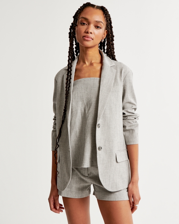 Relaxed Suiting Blazer