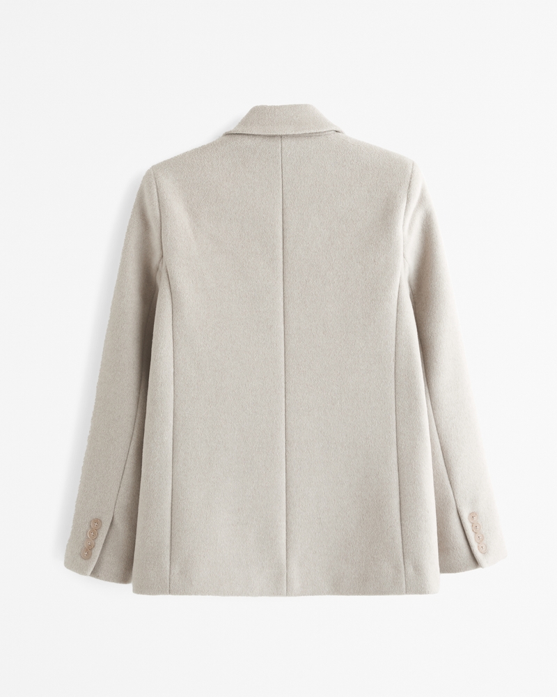 Wool-Blend Blazer