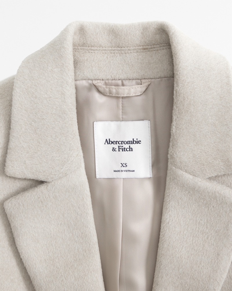 Wool-Blend Blazer