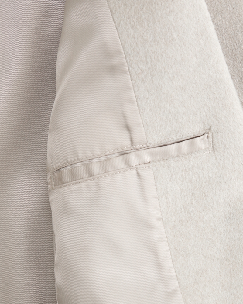 Wool-Blend Blazer