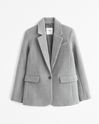 Wool-Blend Blazer from Abercrombie & Fitch - $59.97