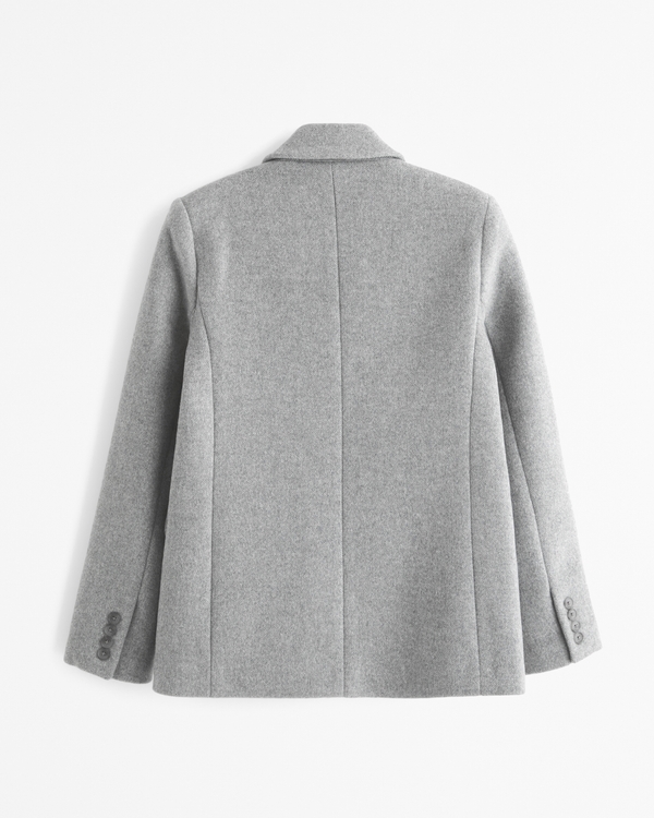 Wool-Blend Blazer