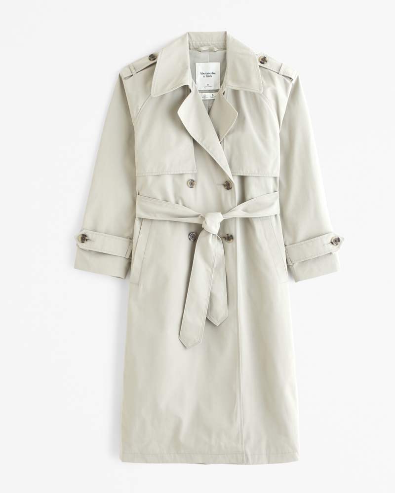 Abercrombie trench best sale