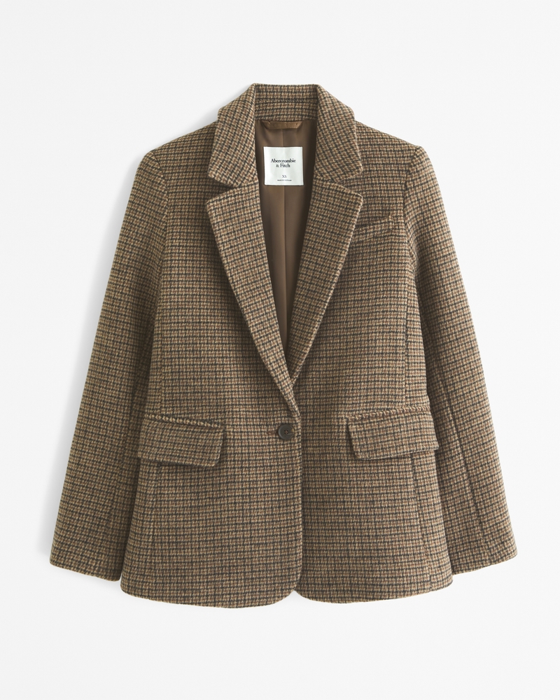 Abercrombie and Fitch Wool-Blend Blazer orders Coat