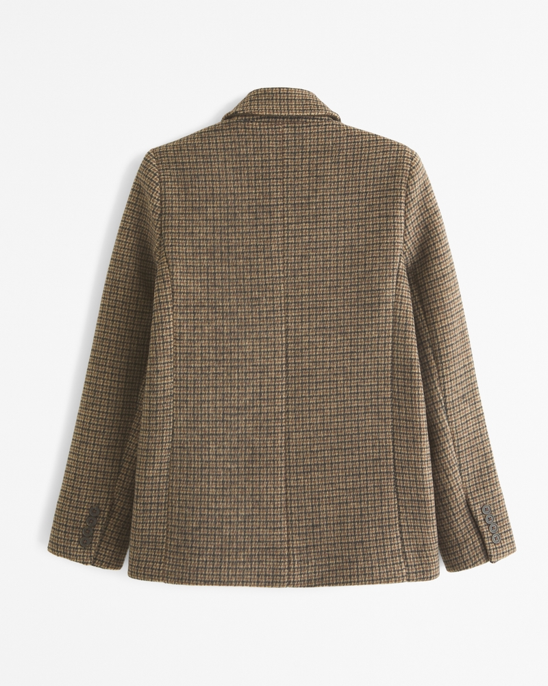 Wool-Blend Blazer