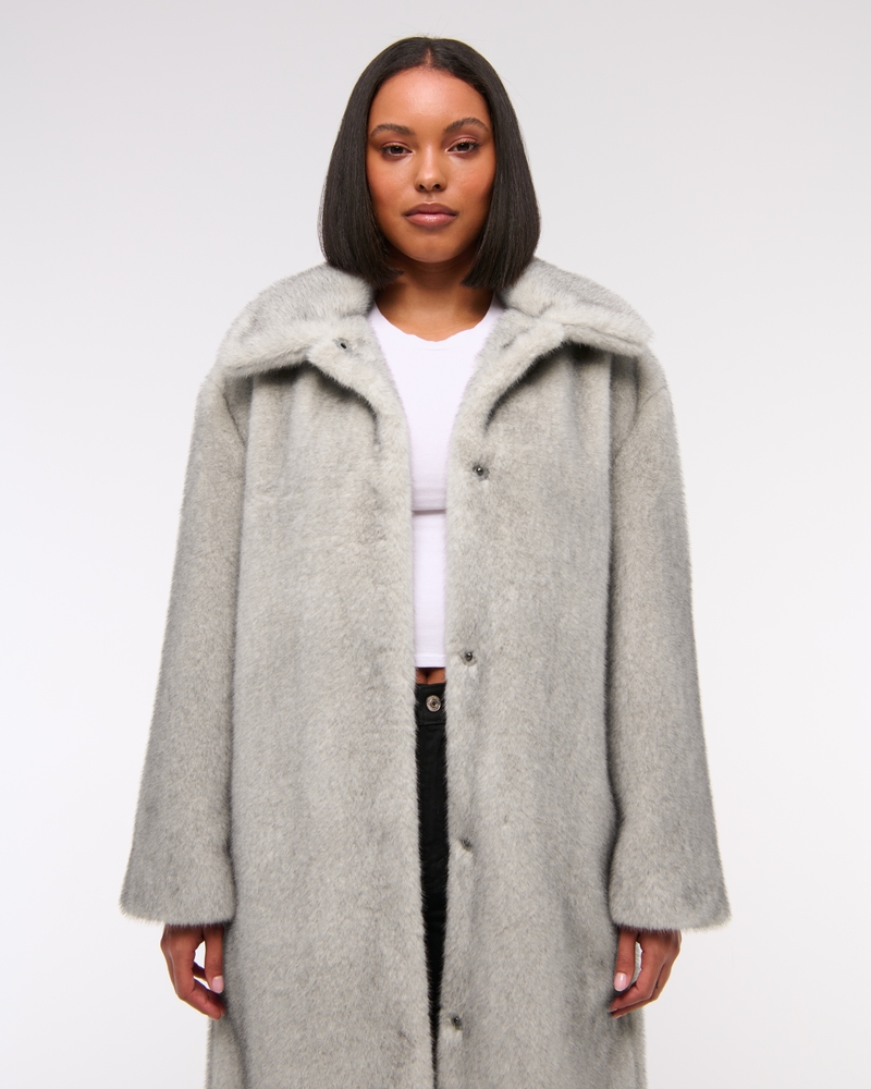 Faux Fur Coat