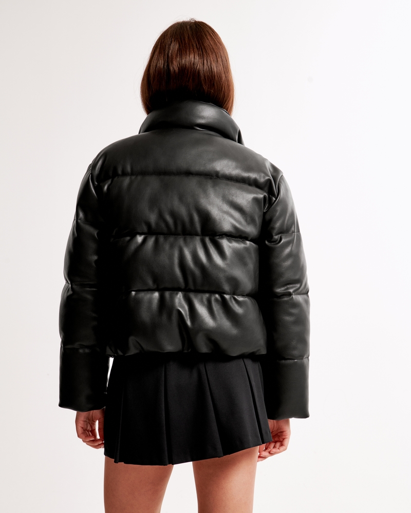 Vegan Leather Puffer