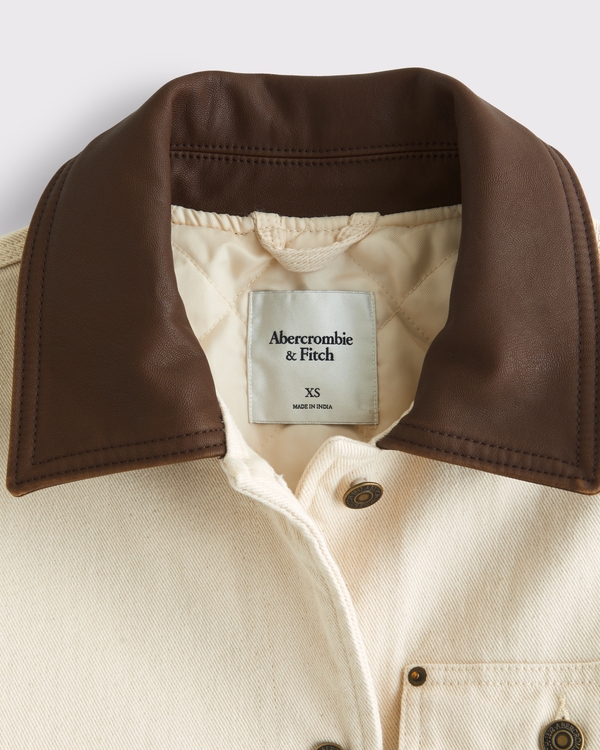 Women's Mid-Length Twill Workwear Jacket | Women's Coats & Jackets