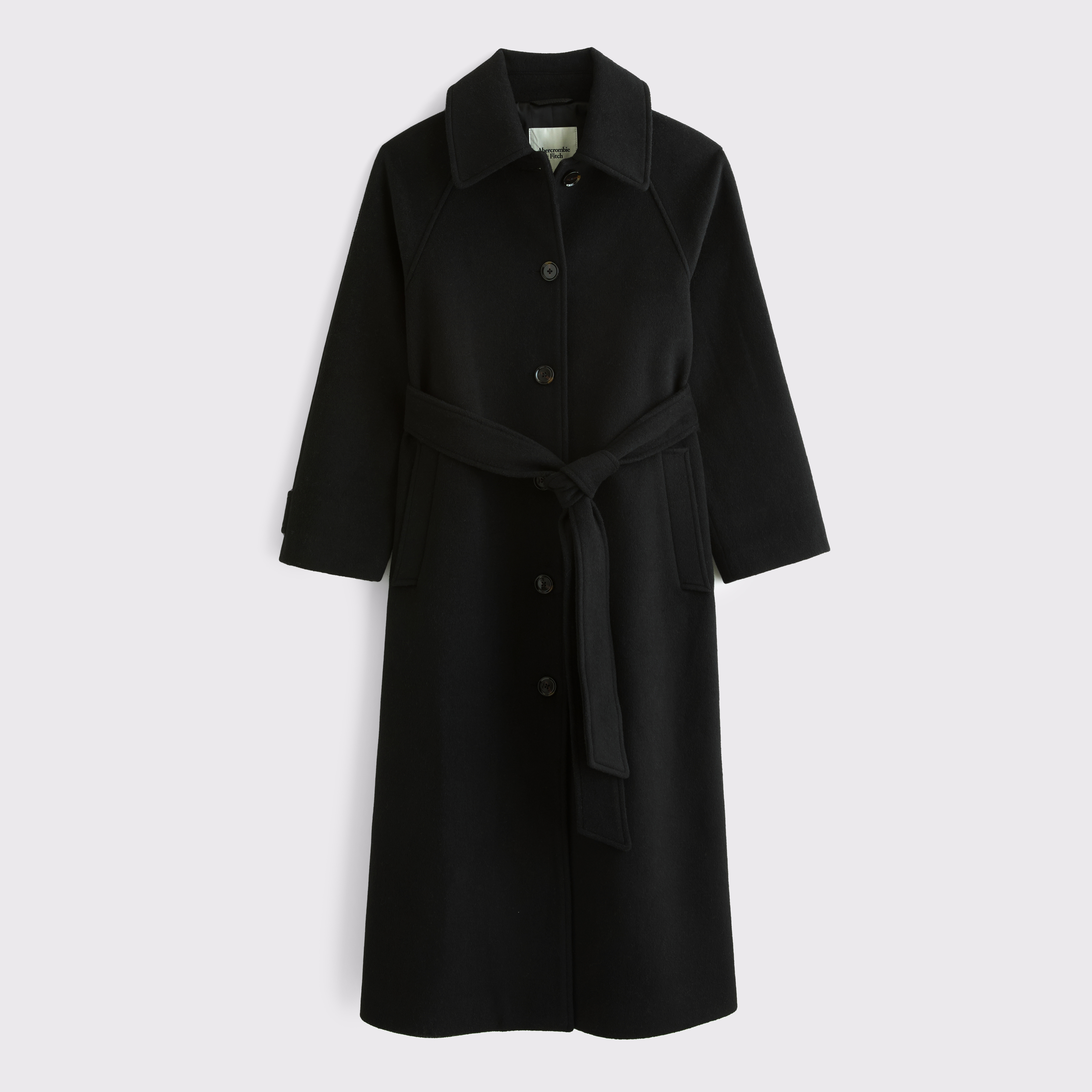 Women s Wool Blend Belted Coat Women s Coats Jackets Abercrombie