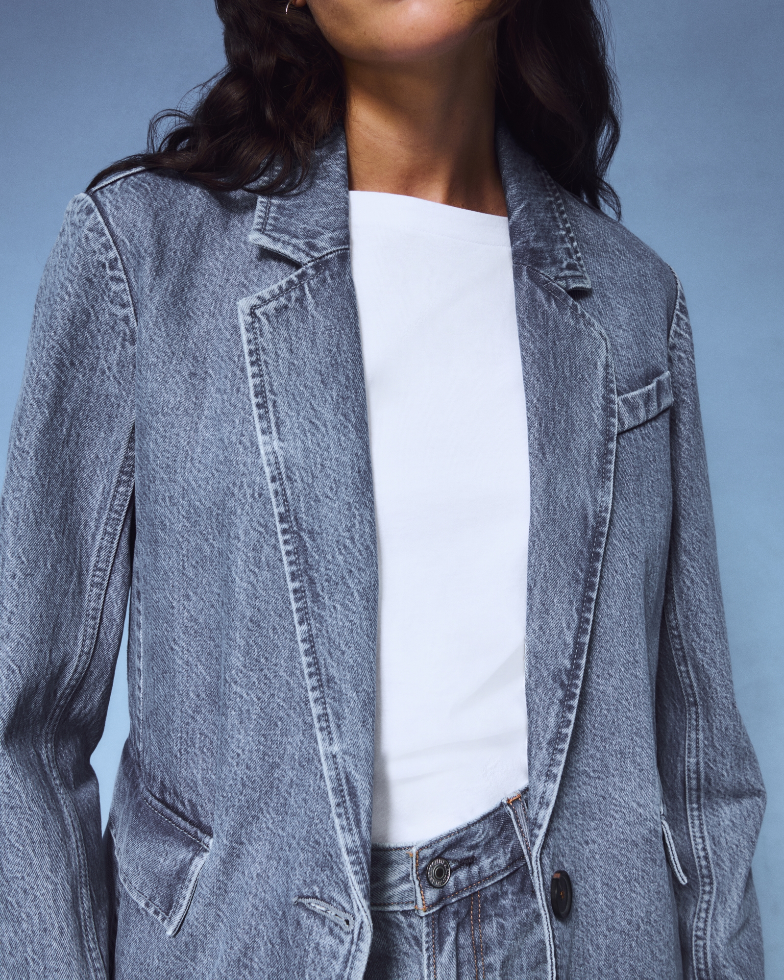 Denim Blazer