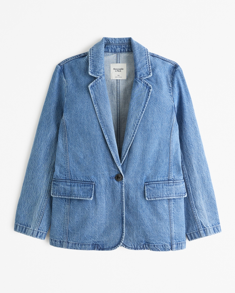 Jean blazer womens hotsell