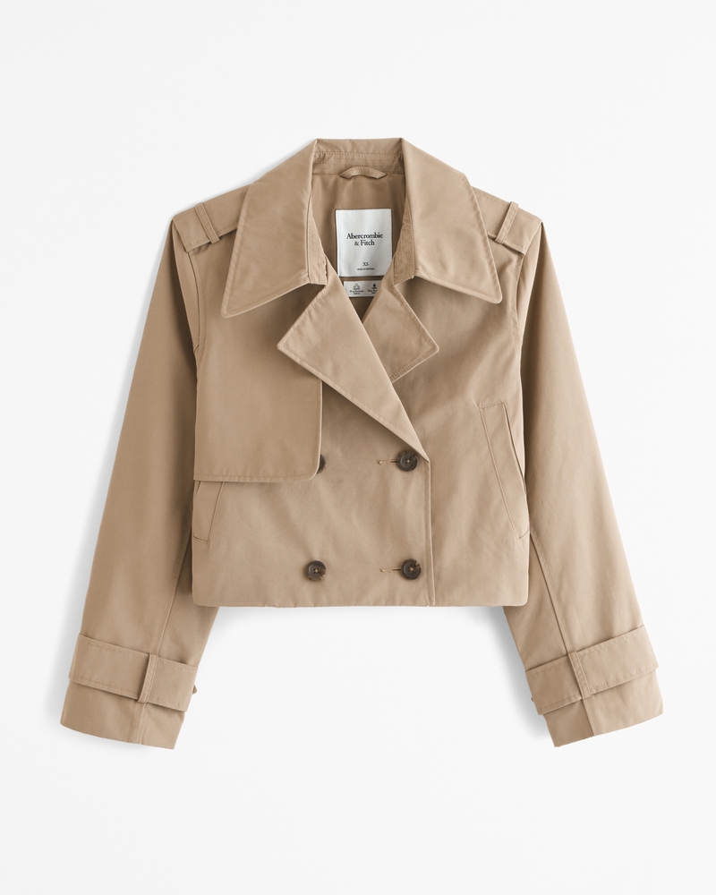 Abercrombie trench coat deals