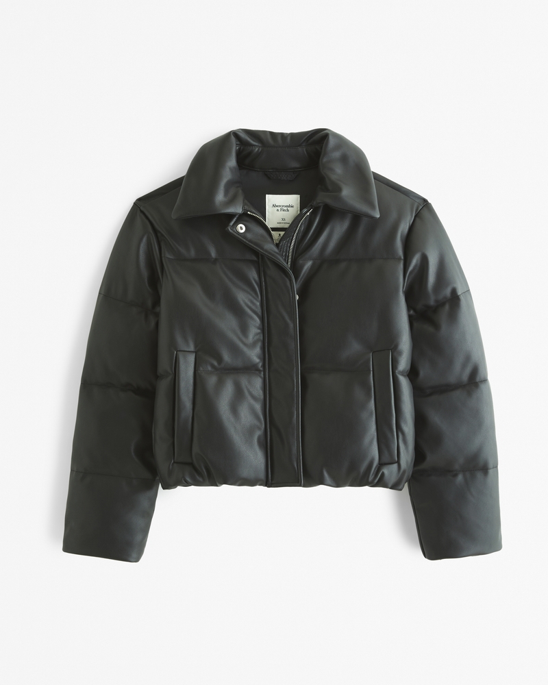 Hollister leather jacket best sale