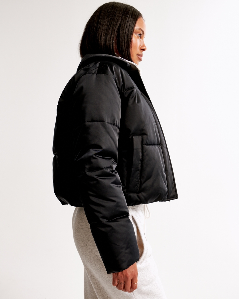 Abercrombie&Fitch N2B fur down jacket 短丈 abercrombie & fitch n2b ジャケット ダウン 短丈