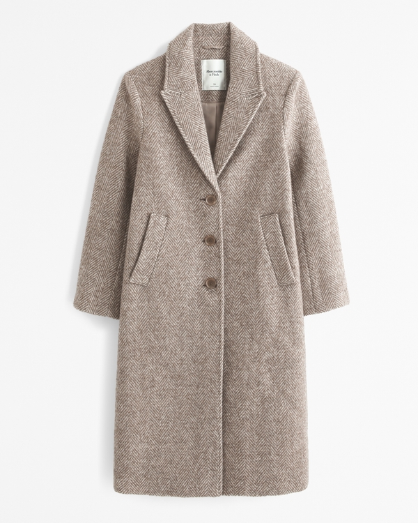 Women s Wool Blend Coats Abercrombie Fitch