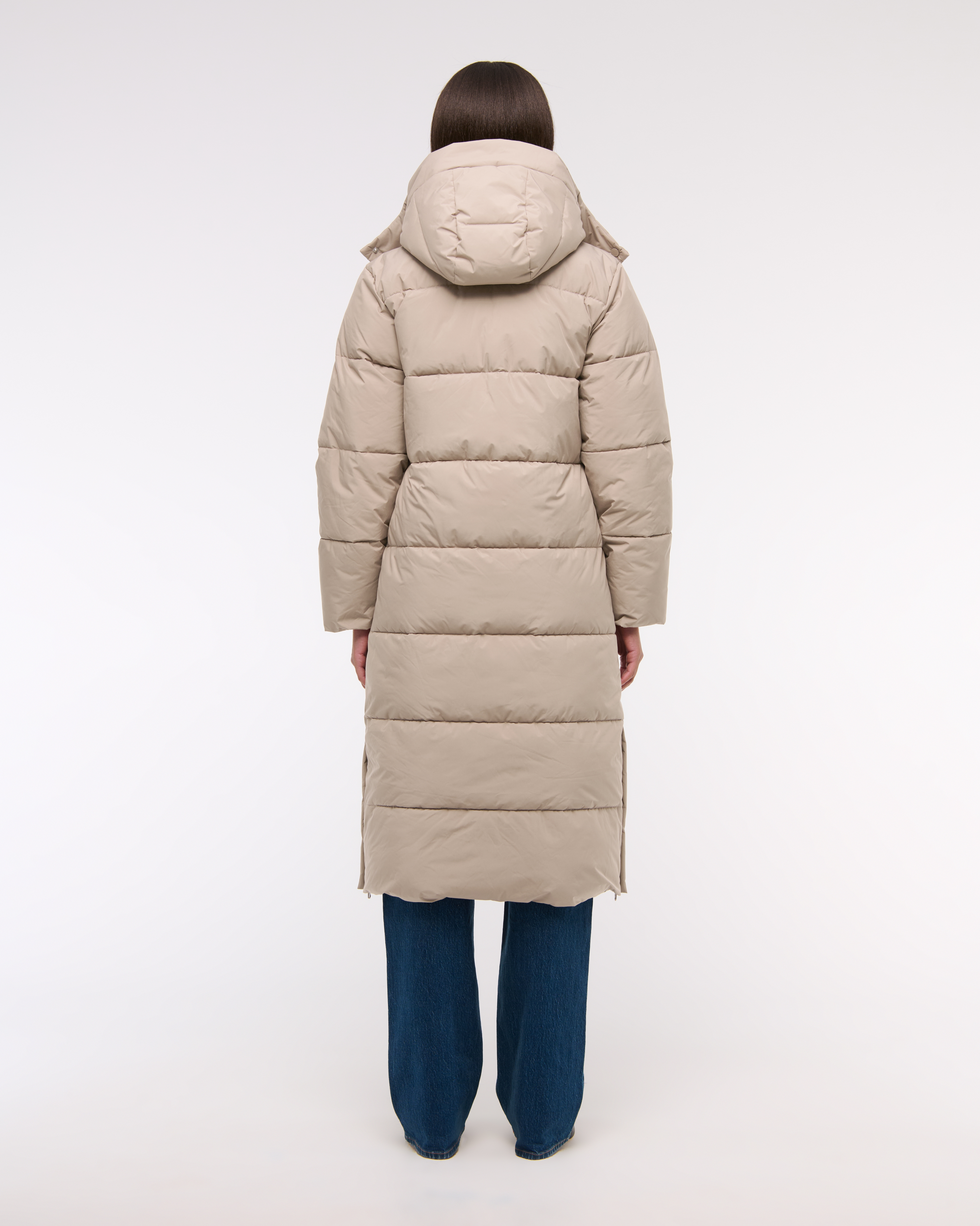 Abercrombie and Fitch ultra good long puffer jacket