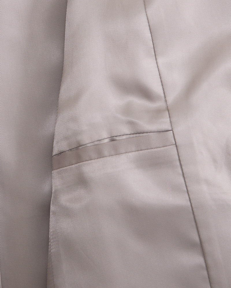 Collarless Sherpa Jacket