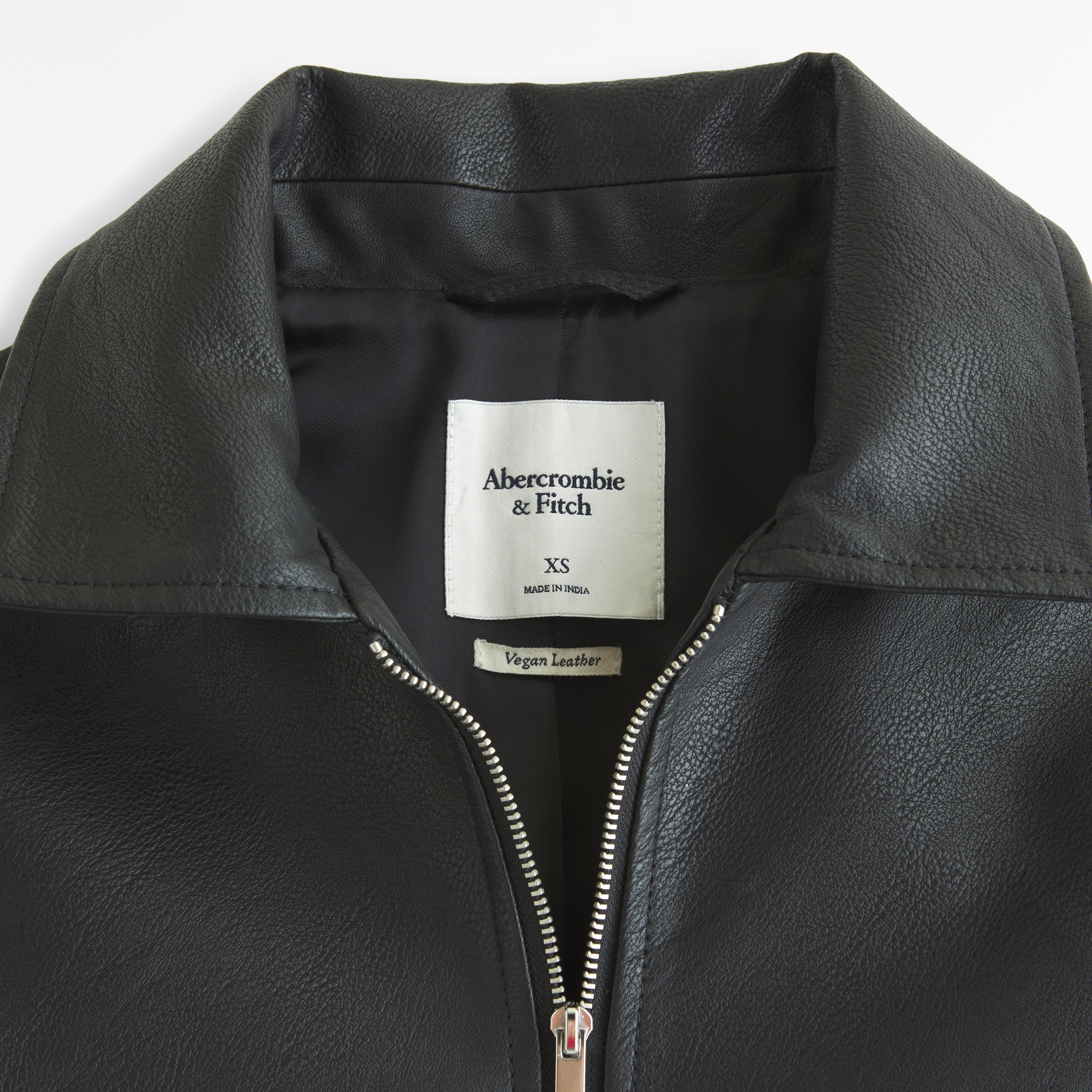 Abercrombie & sale Fitch Leather Jacket