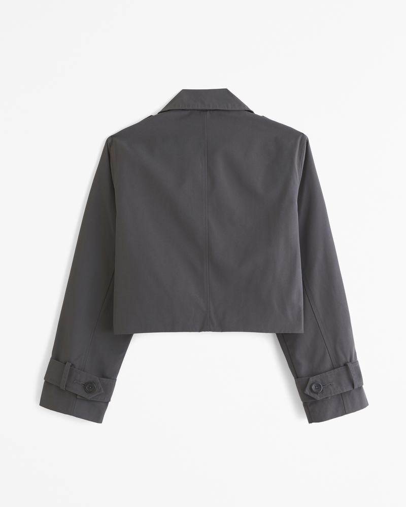 Cropped Trench Coat