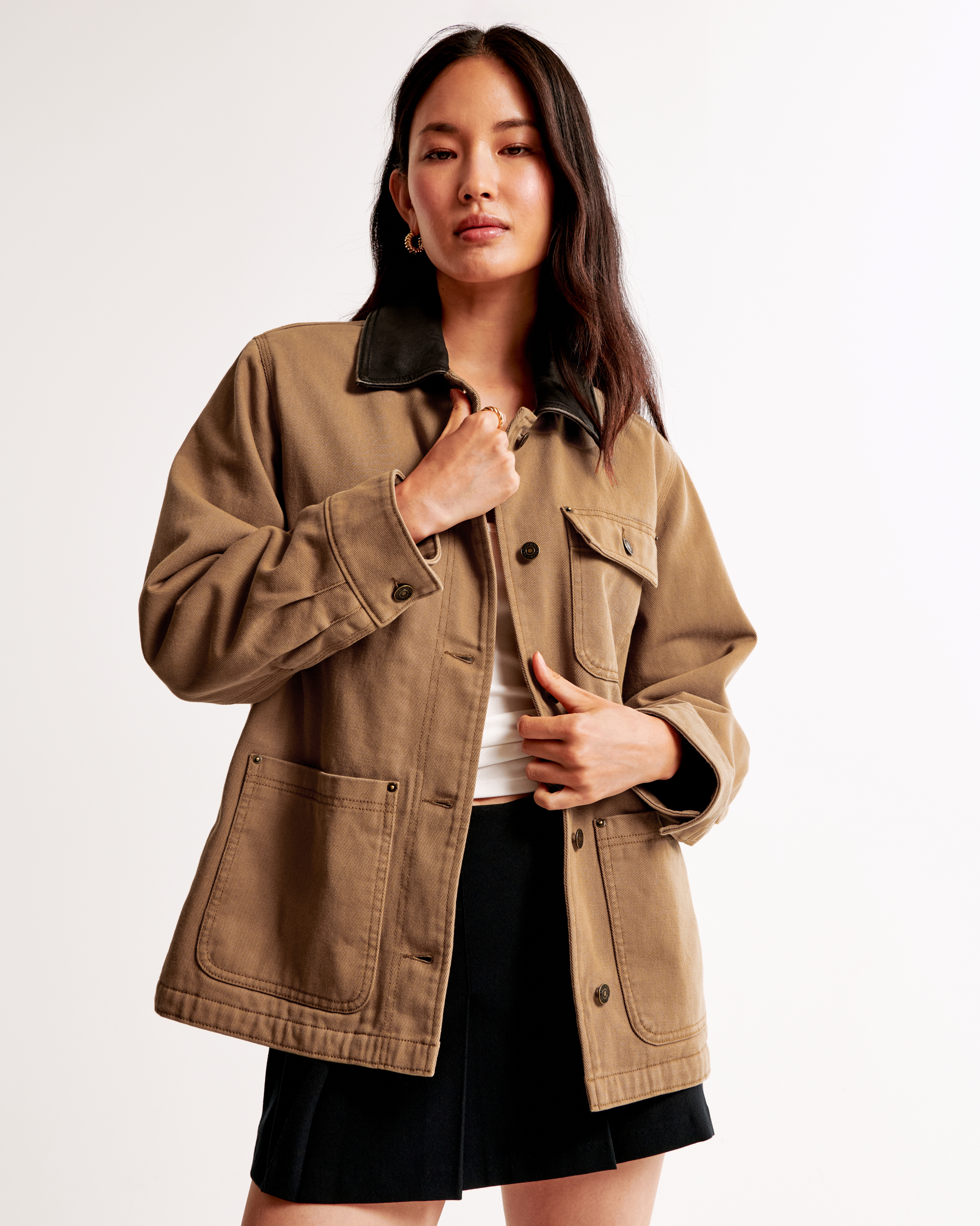 Femme Veste de travail Femme Manteaux et vestes Abercrombie