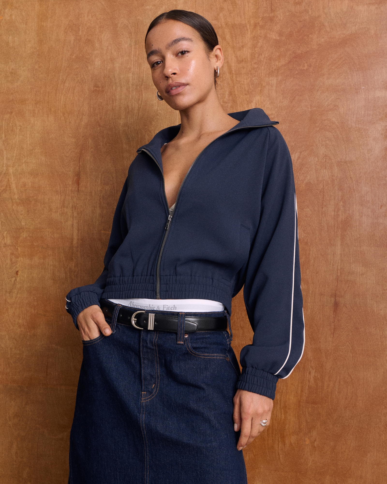 Abercrombie & Fitch M ジャージジャケット Abercrombie & Fitch Track Jacket | MainPlace Mall